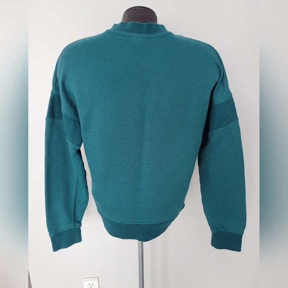 Reebok TE TEXTURE Crew Neck Sweatshirt Size S - Picture 8 of 10